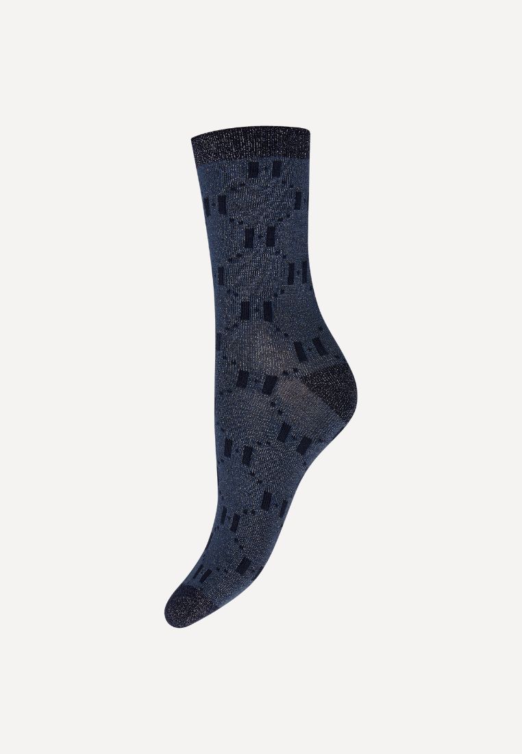 HYPE THE DETAIL - 21562-75 strømpe - 4909 Blue 37-41 | Hørlyck