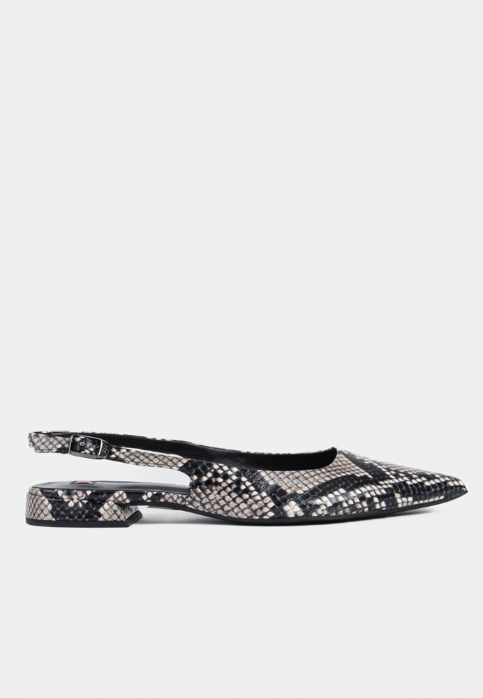 HÖGL - 9-10 1909 slingback - Snake 38½ | Hørlyck