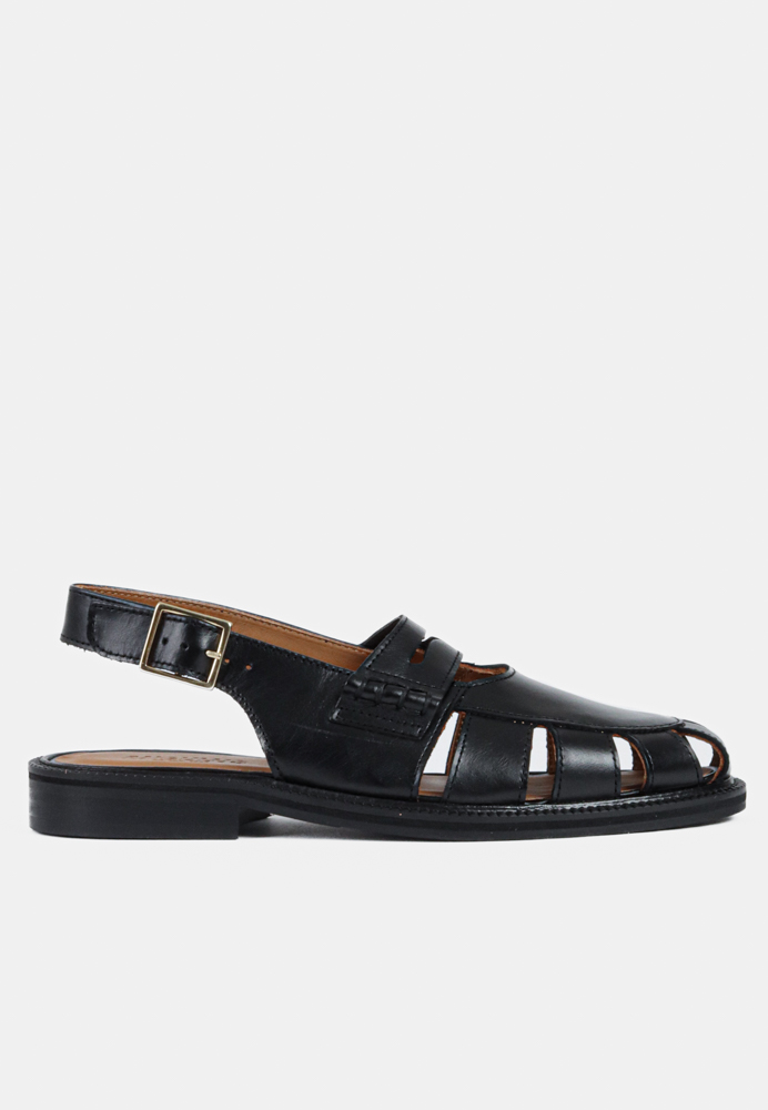 ANGULUS - 1688-101 slingback - Black 39 | Hørlyck