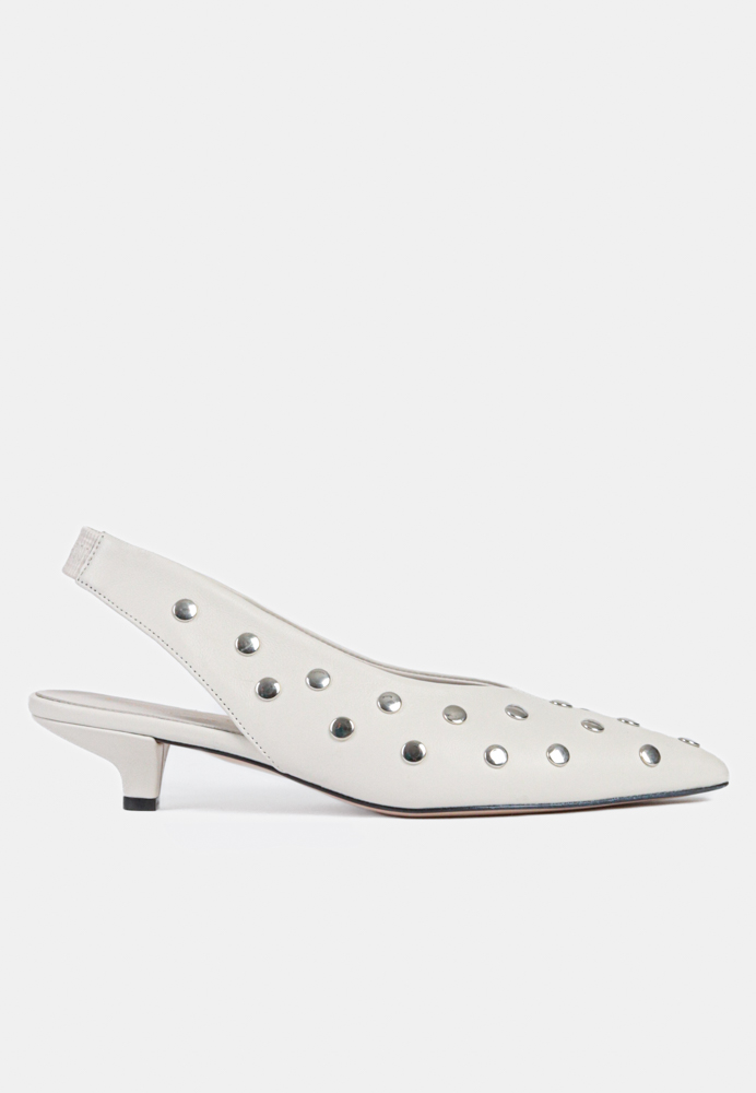 BIANCA DI - O2470 slingback - White 38 | Hørlyck