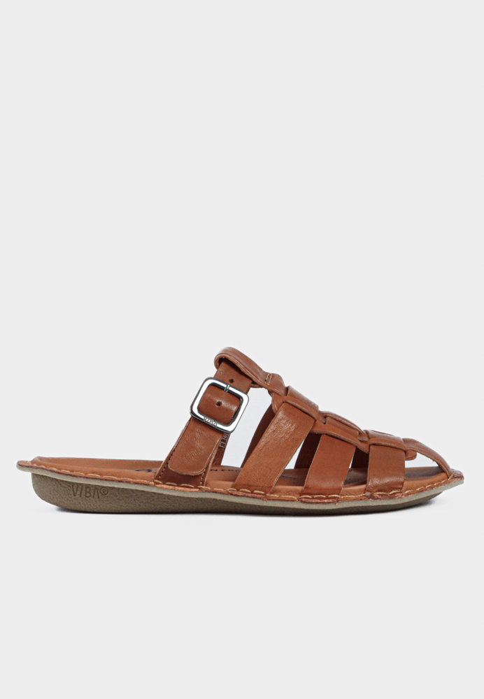 VIBAE - Amalfi sandal - Cognac 36 | Hørlyck