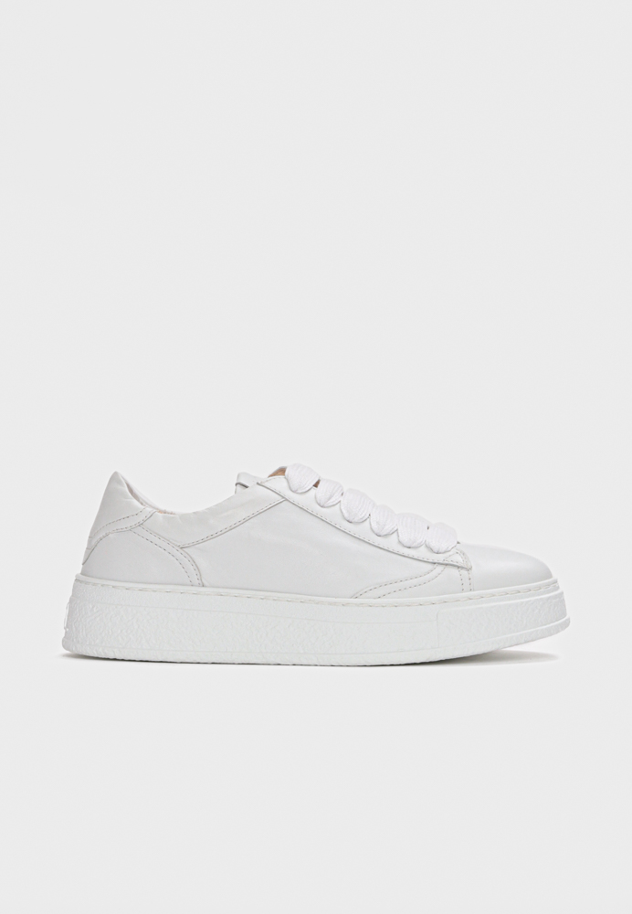 AGL - Giuly Lace Up sneaker - White 36 | Hørlyck