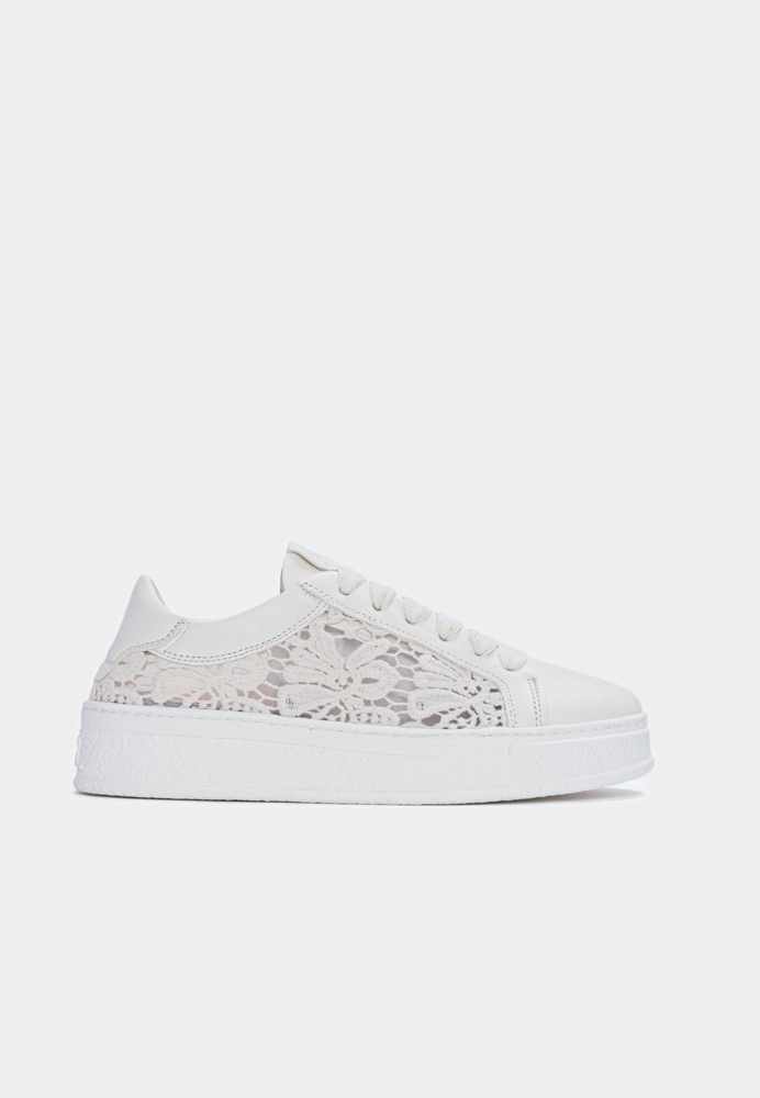 AGL - Giuly Fabric sneaker - Off White 39 | Hørlyck