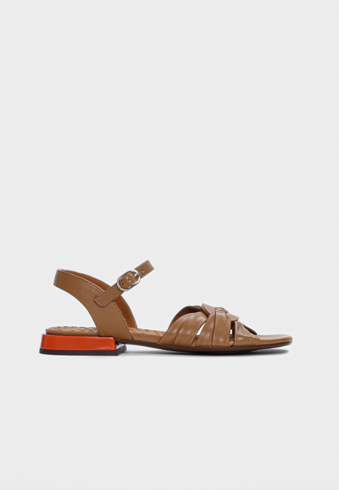 CHIE MIHARA - Tusack sandal - Camel/Tomate 41 | Hørlyck