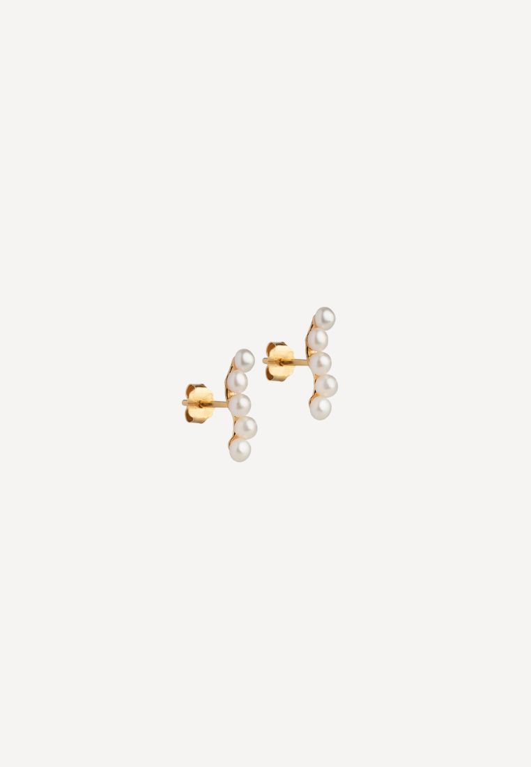 ENAMEL - Evie øreringe - Gold ONE SIZE | Hørlyck