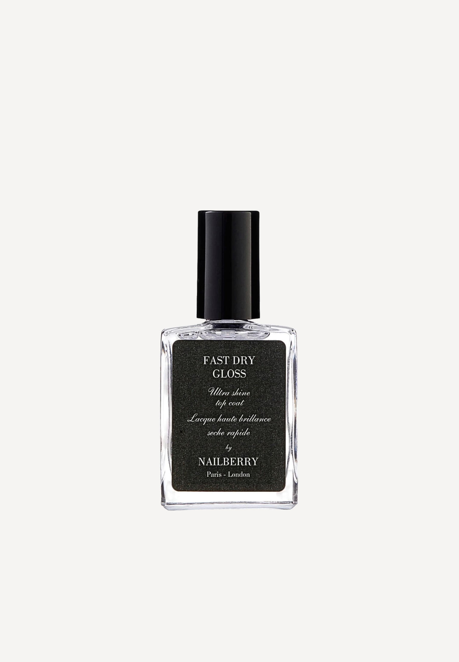 NAILBERRY - Fast Dry Gloss - Top Coat 15 ML | Hørlyck