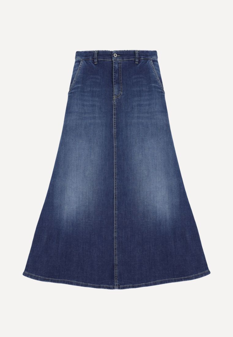 PLEASE - G0LWBQ2E25 nederdel - Blu Denim M | Hørlyck