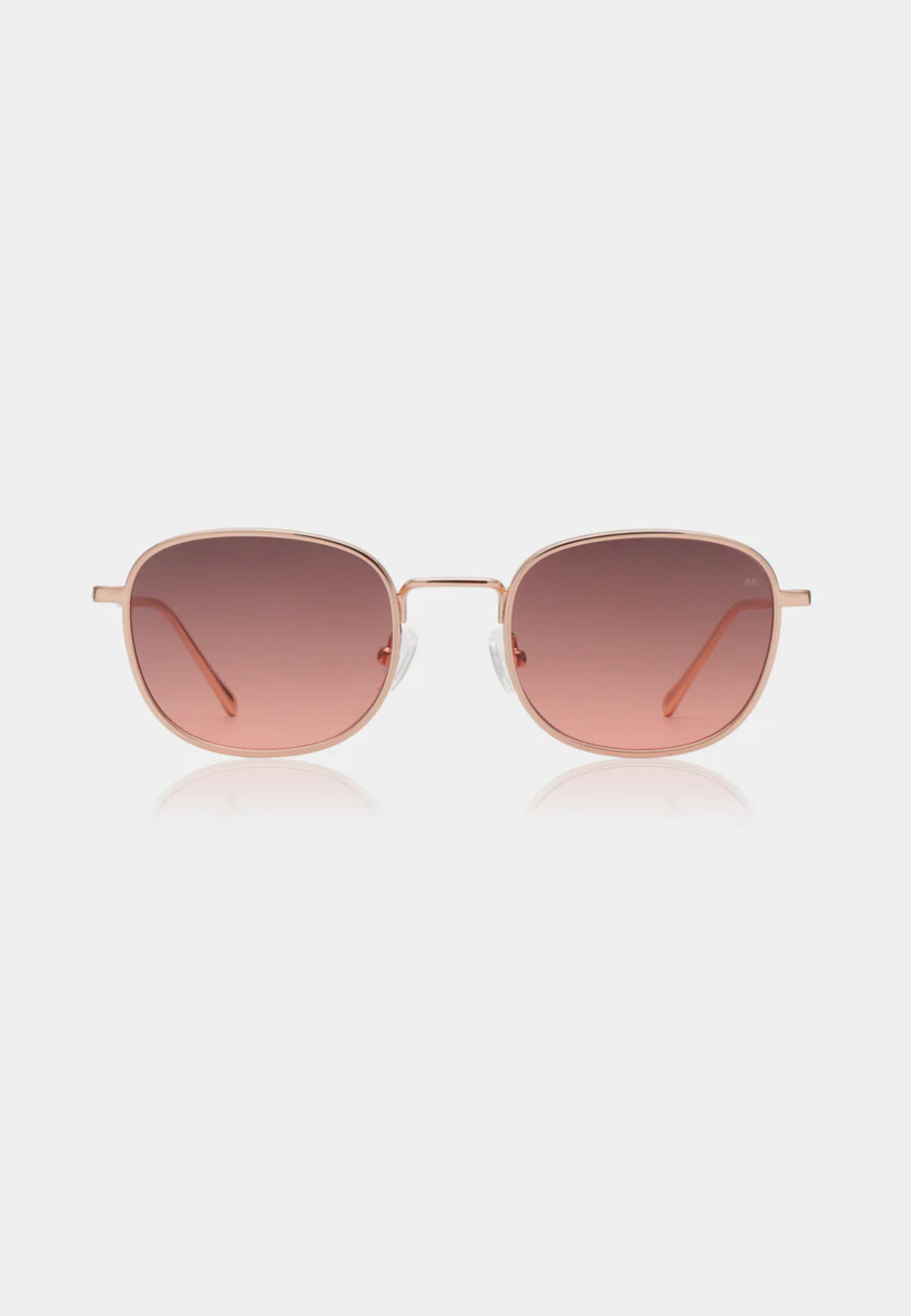 A. KJÆRBEDE - Hello solbriller - Rosegold ONE SIZE | Hørlyck