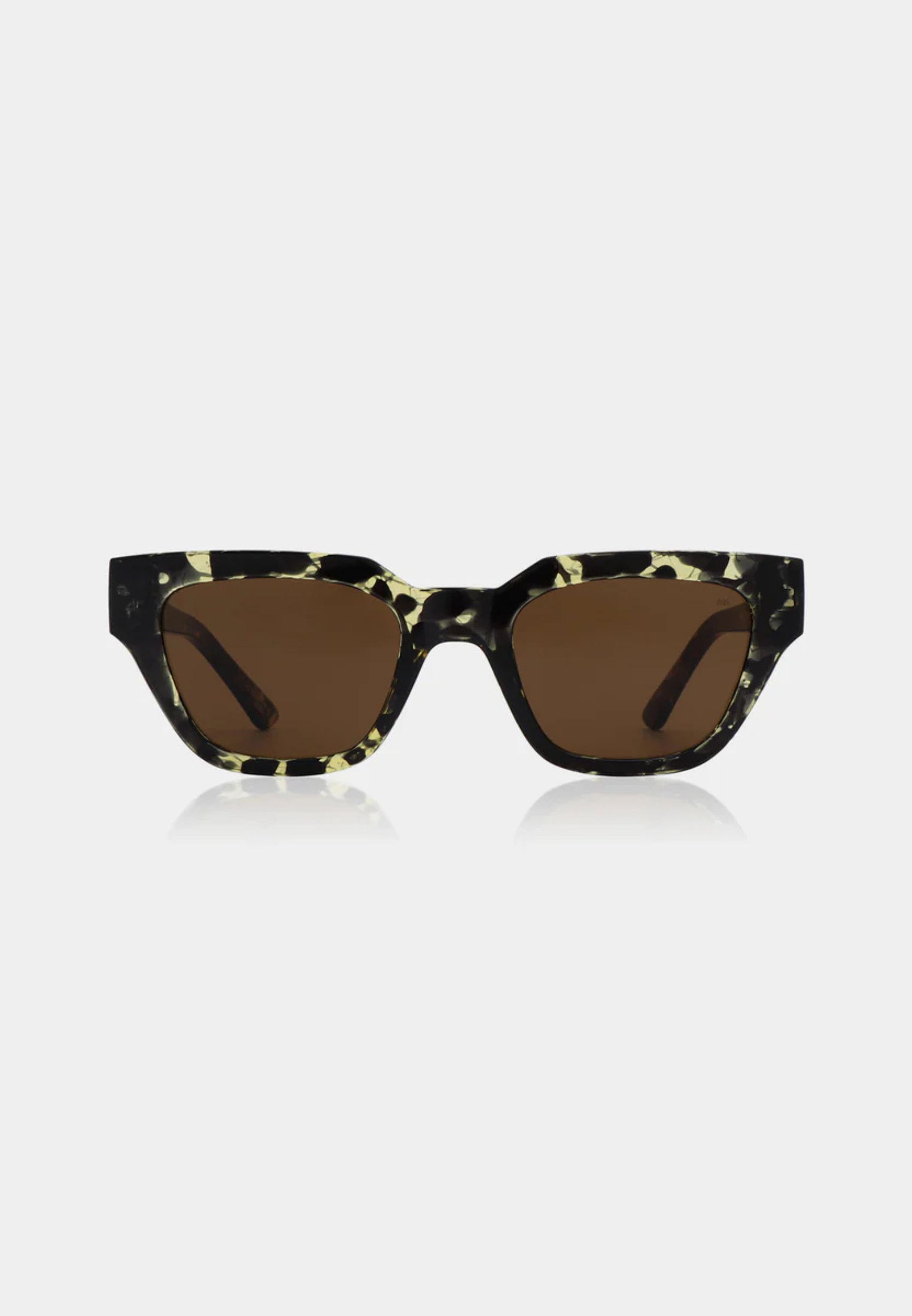 A. KJÆRBEDE - Kaws solbriller - Black/Yellow ONE SIZE | Hørlyck