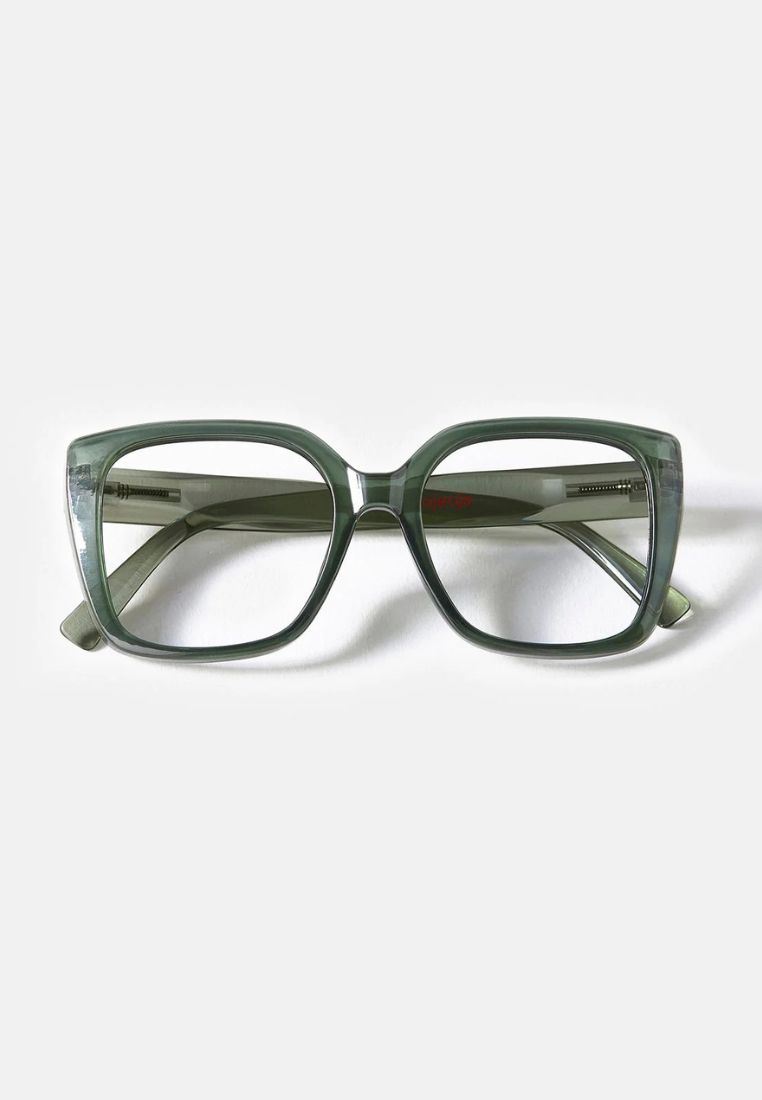 OJEOJE - Læsebrille I - Mørkegrøn 2.5 | Hørlyck