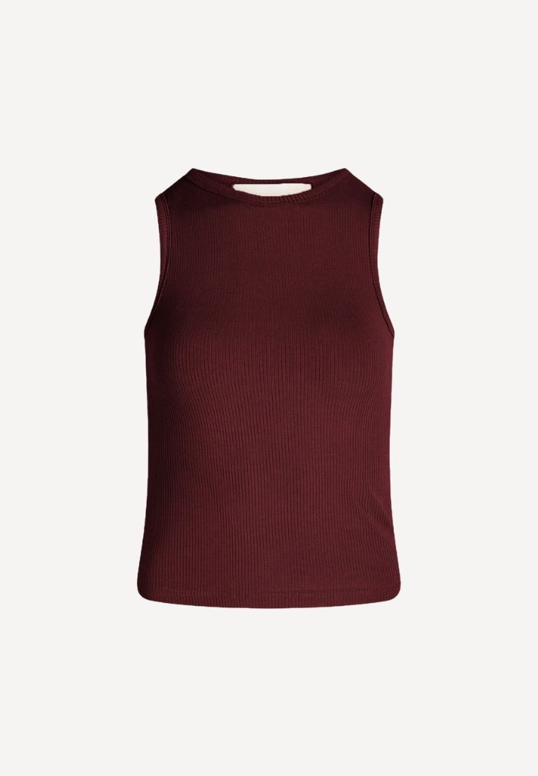 LA ROUGE - Lisa singlet - Aubergine L/XL | Hørlyck