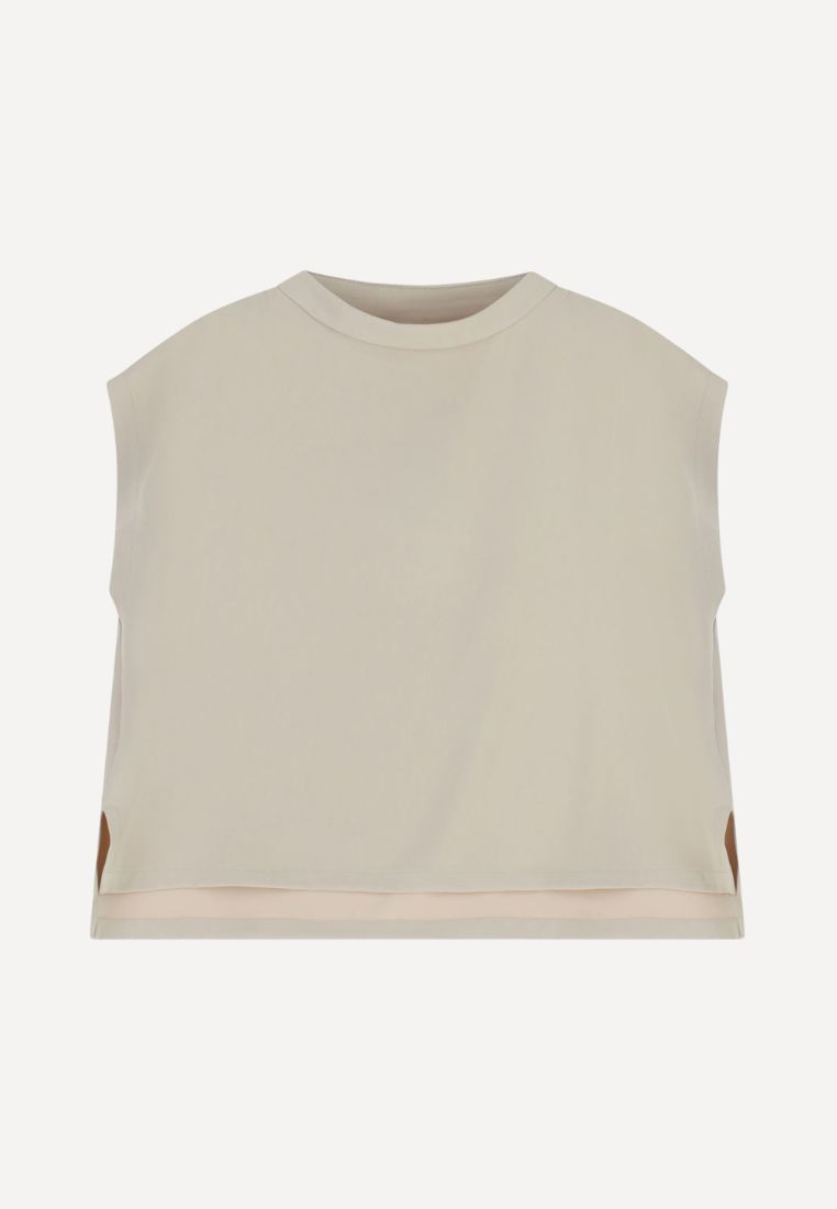IMPERIAL - M9990011 bluse - Beige S | Hørlyck