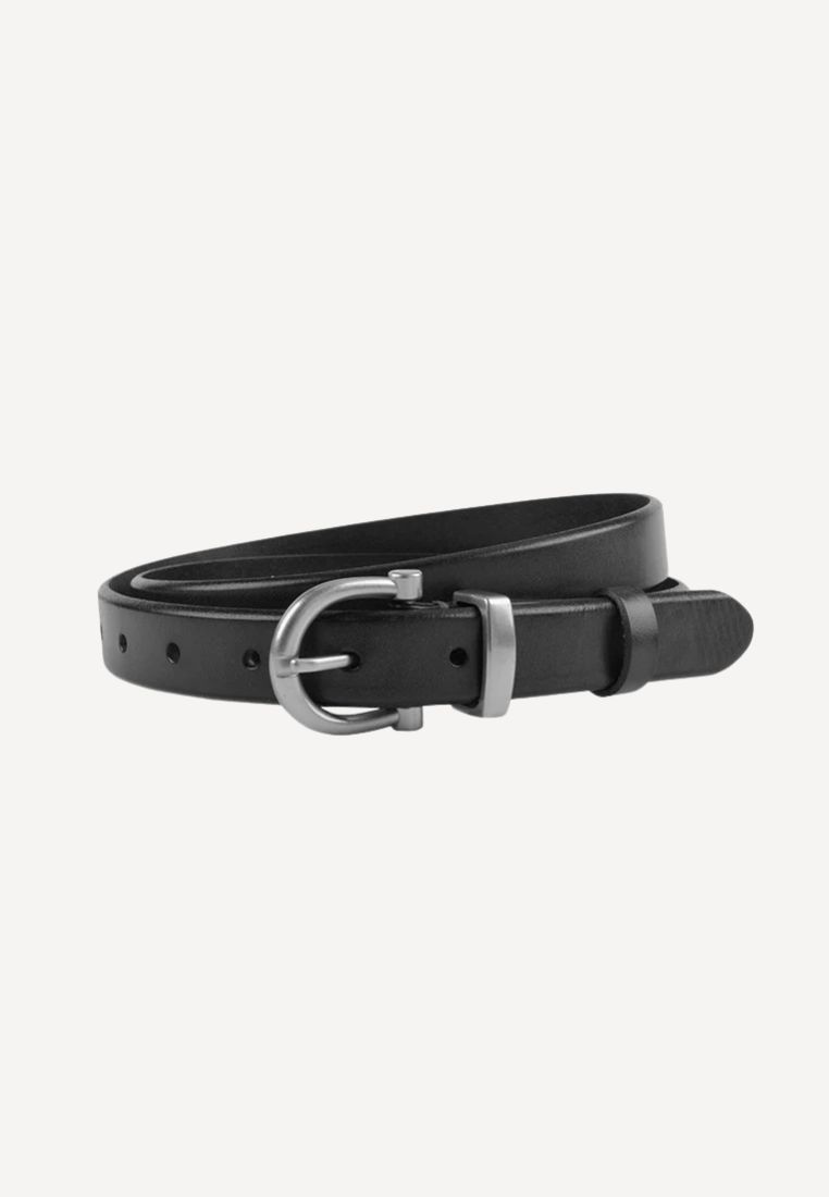 PLISSÉ - Raye bælte - Black ONE SIZE | Hørlyck
