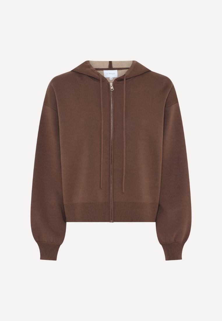 LA ROUGE - Sofie sweatshirt - Brown S/M | Hørlyck