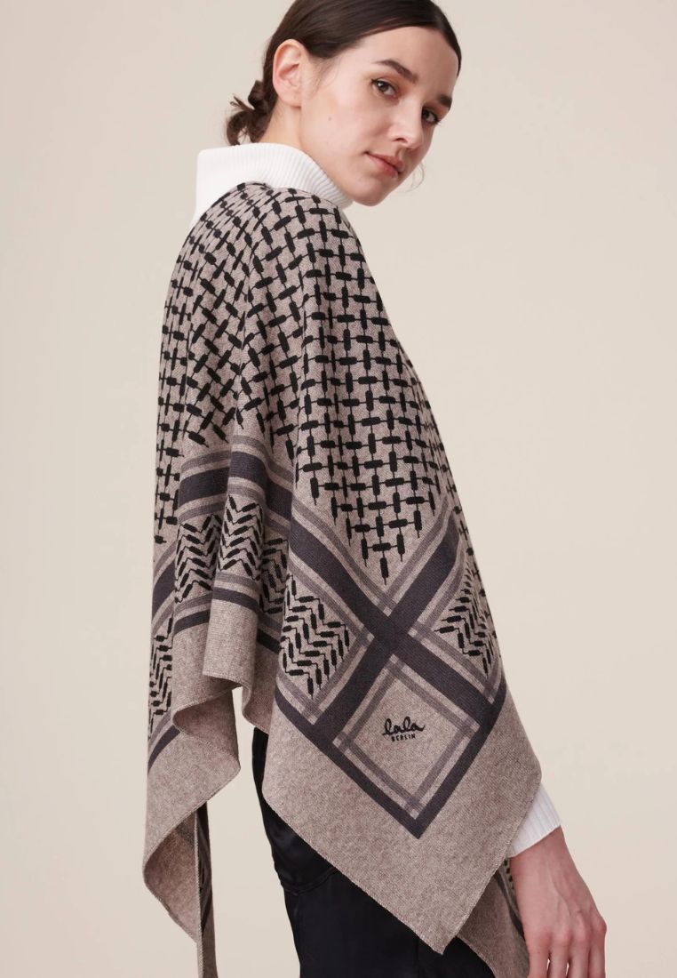 LALA BERLIN - Triangle Trinity Classic M - Dark Brown Melange ONE SIZE | Hørlyck