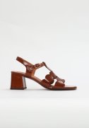 Linaza sandal - Castagno