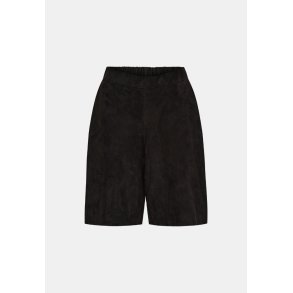 11426 Bermuda shorts - Suede Black