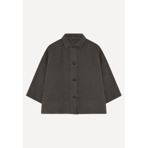 12040 bluse - Black Coffee