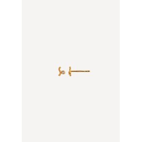 Petit Wave Stone rering - Blue