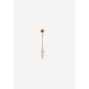 Pearl Berries Behind Ear rering - Gold