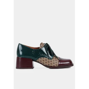 Brama sko - Green/Wine