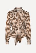 Lee bluse - Toffee Stripe