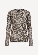 320 mesh bluse - Leopard
