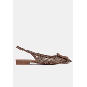 650 slingback - Brown