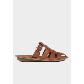 Amalfi sandal - Cognac