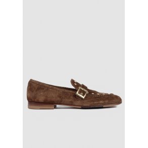 6011/B Loafer - Suede Cognac