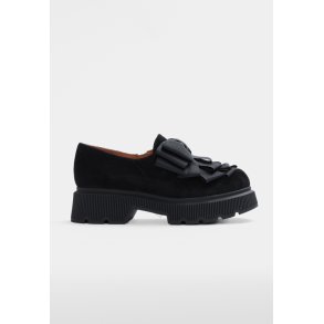 Qayro sko - Black Suede