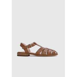 New College sandal - Cognac