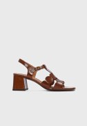 Linaza sandal - Castagno