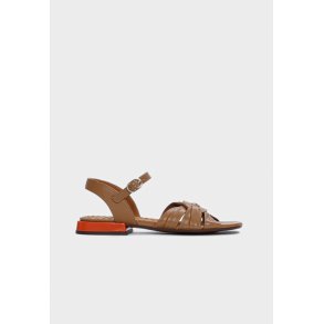 Tusack sandal - Camel/Tomate