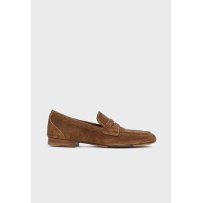 5551 loafer - Suede Birra Cognac