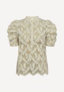 AnnGO Sofie bluse - Creme