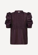 AnnsofiGO Lull bluse - Plum
