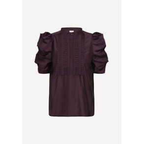 AnnsofiGO Lull bluse - Plum