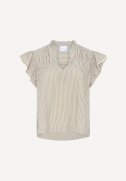 Cecilie top - White Stripe