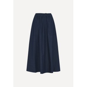 Charlotte nederdel - Dark Denim