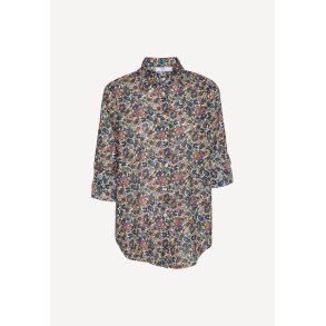 Erica skjorte - Blue Flower