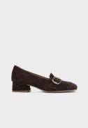 Gisla pump - Suede Espresso