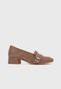 Gisla pump - Suede Nougat