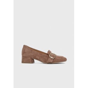 Gisla pump - Suede Nougat