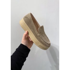 Giuly Moc loafer - Avana/Beige