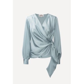 Ines bluse - Semi Rich Sky Blue