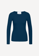 Lisa langrmet bluse - Navy