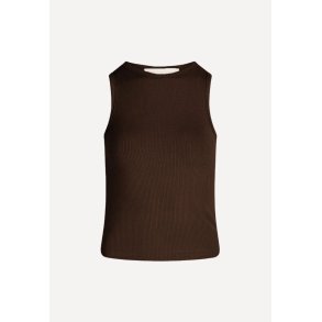 Lisa singlet - Dark Brown