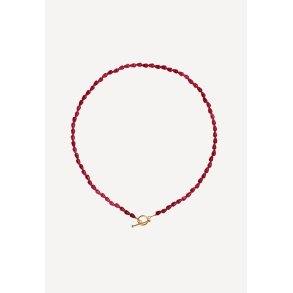 Love Drop halskde - Burgundy
