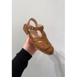 New College sandal - Cognac